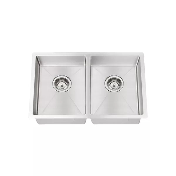 Lavello - Brushed Nickel Double Bowl
760x440mm