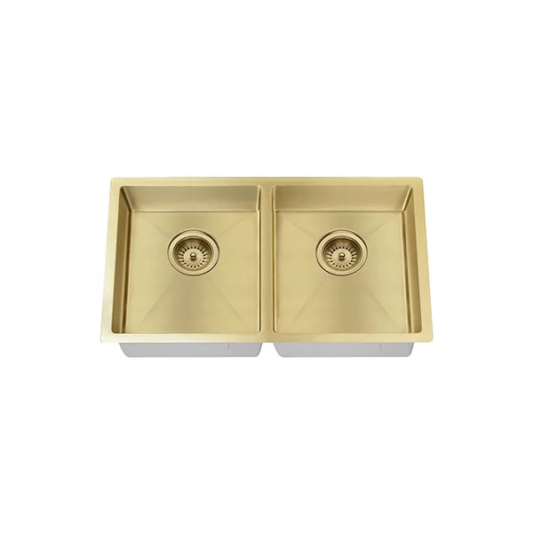 Lavello - Brushed Bronze Gold Double Bowl
860x440mm