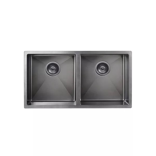 Lavello - Gunmetal Black Double Bowl
860x440mm