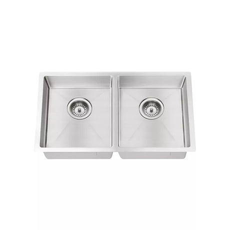 Lavello - Brushed Nickel Double Bowl
860x440mm