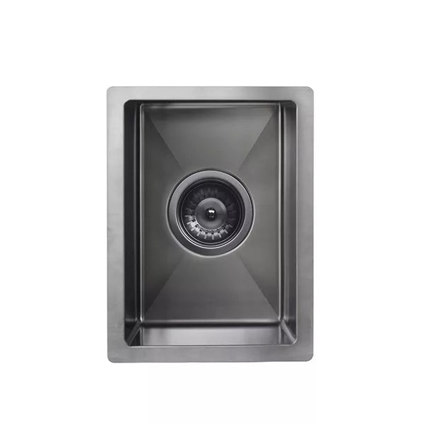 Lavello - Brushed Gunmetal Single Bowl
382x272mm