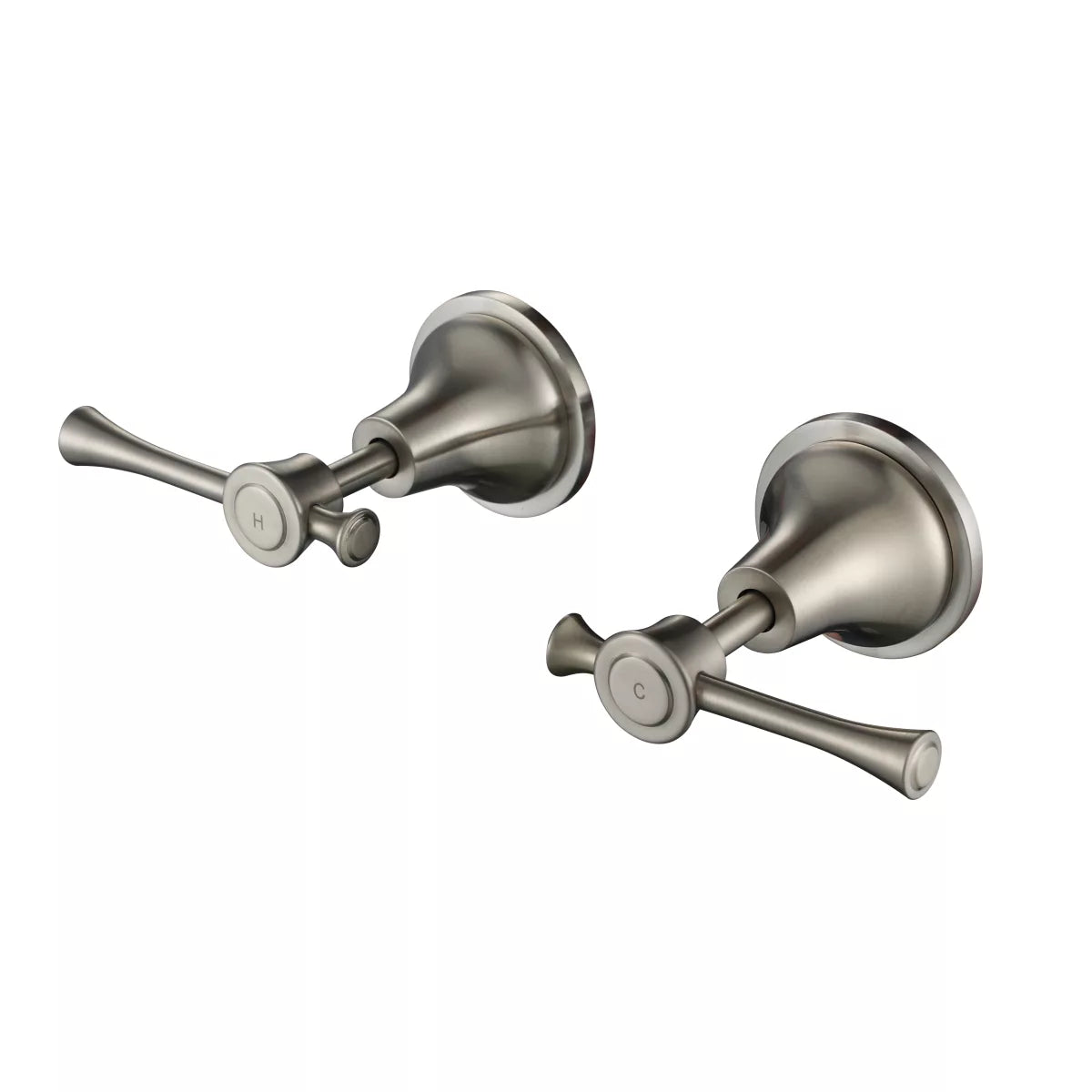 Montpellier - Brushed Nickel Wall Top Assemblies