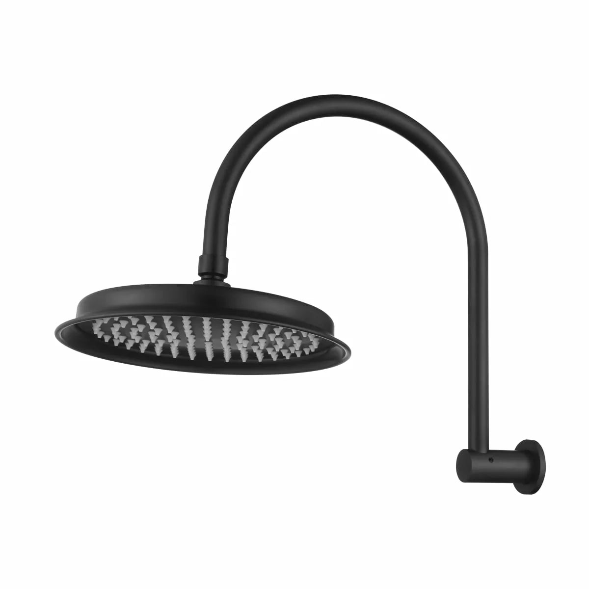 Montpellier - Matte Black Shower Arm & Head