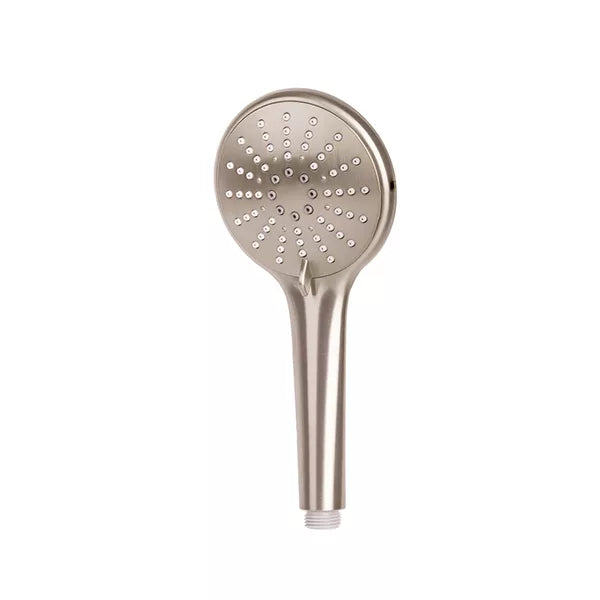 Round - Champagne Three-Function Hand Shower