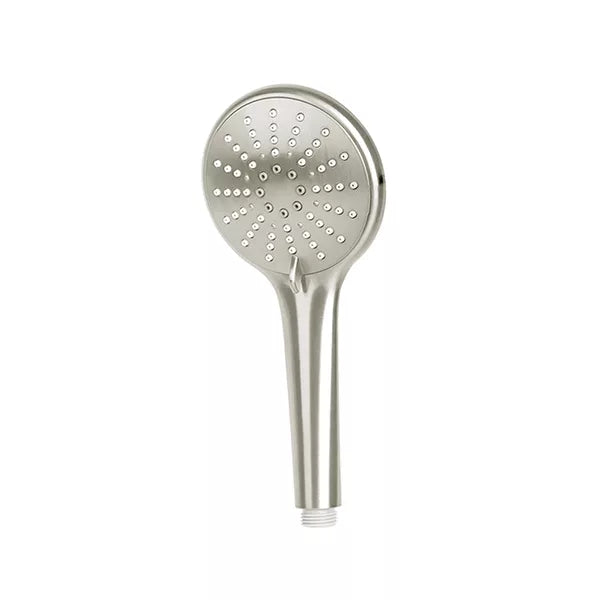 Round - Brushed Nickel Three-Function Hand Shower