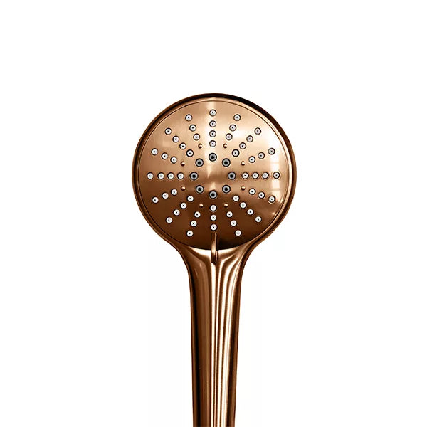 Round - Lustre Bronze Three-Function Hand Shower