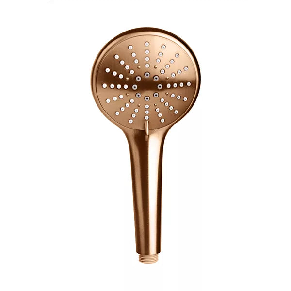Round - Lustre Bronze Three-Function Hand Shower