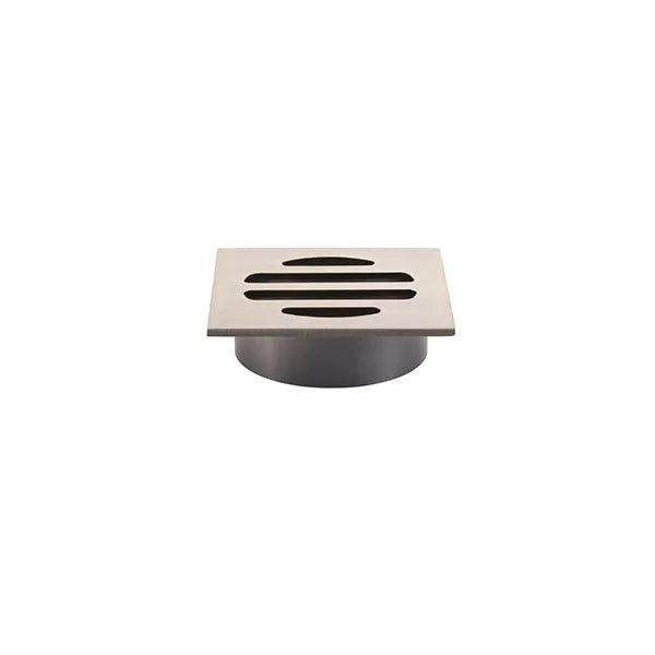 Square - Champagne Shower Drain w 50mm Outlet