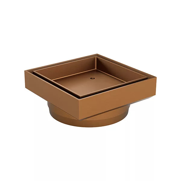 Smart Tile Waste - Lustre Bronze Shower Tile Waste with 100mm Outlet