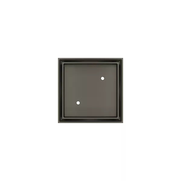 Smart Tile Waste - Shadow Gunmetal Shower Tile Waste with 100mm Outlet