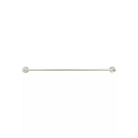 Round - Brushed Nickel 600mm Double Towel Rail