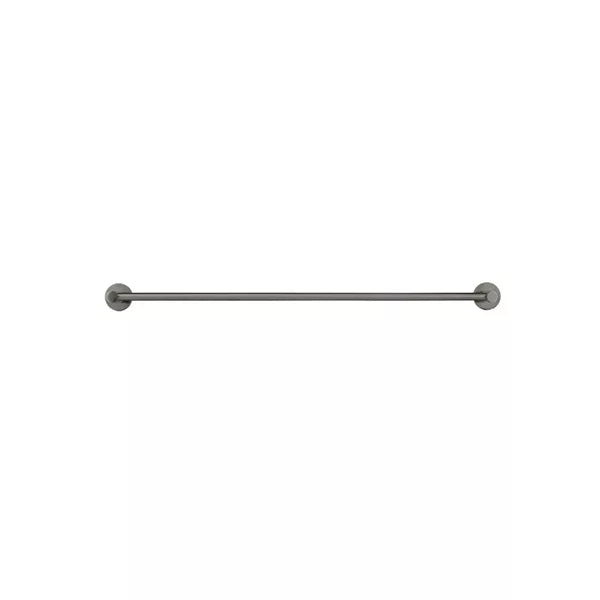 Round - Shadow Gunmetal 600mm Double Towel Rail