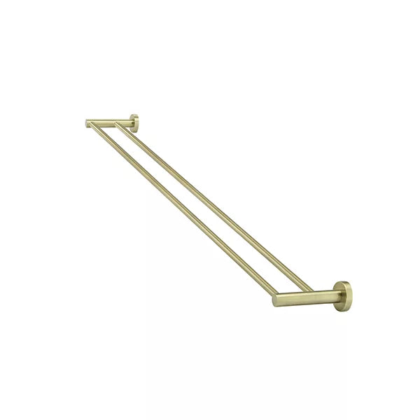 Round - Tiger Bronze 900mm Double Towel Rail