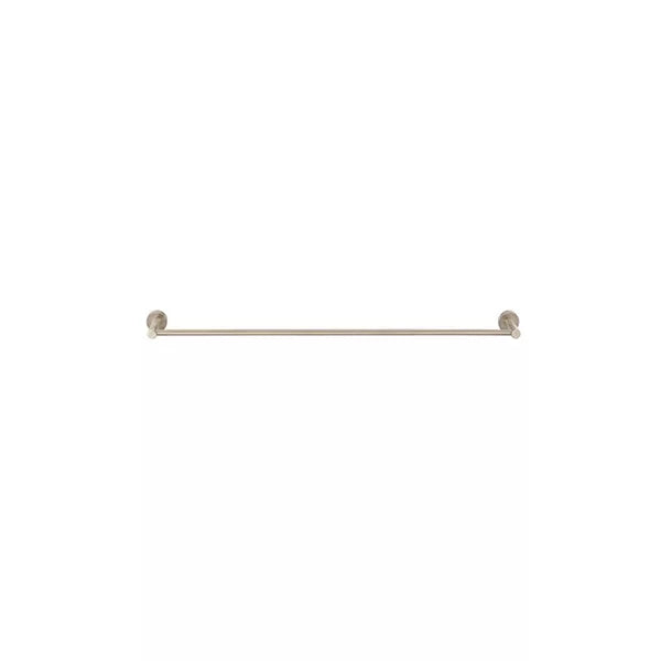 Round - Champagne 600mm Single Towel Rail