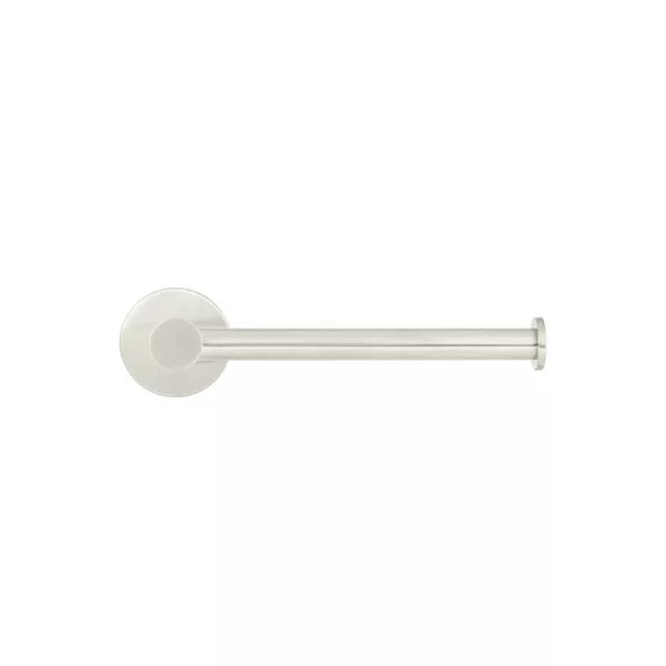 Round - Brushed Nickel Toilet Roll Holder