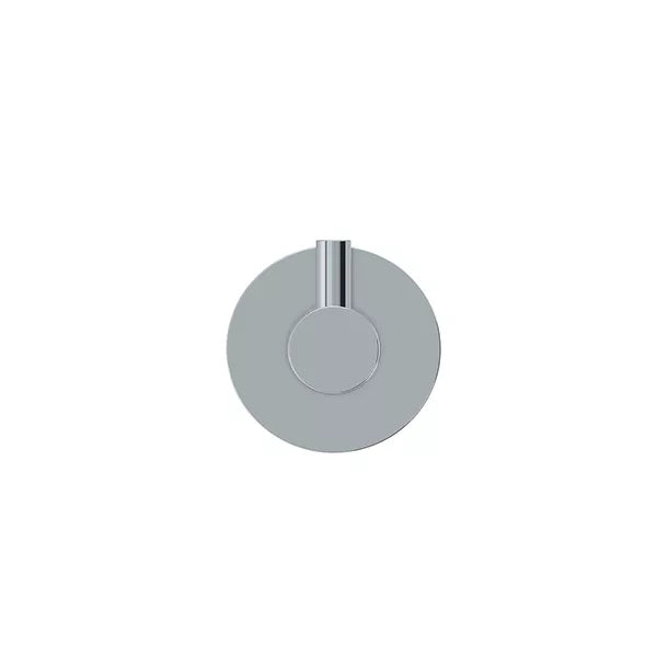 Round - Polished Chrome Robe Hook