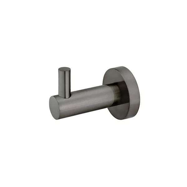 Round - Shadow Gunmetal Robe Hook