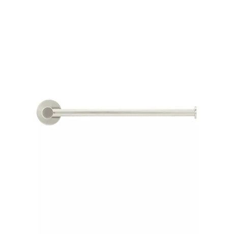 Round - Brushed Nickel Hand Towel Rail