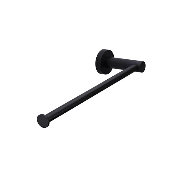 Round - Matte Black Hand Towel Rail