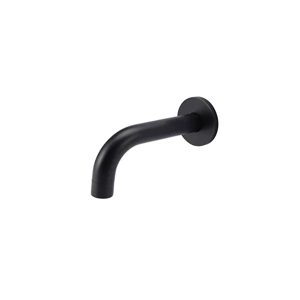 Universal - Matte Black 130mm Curved Spout