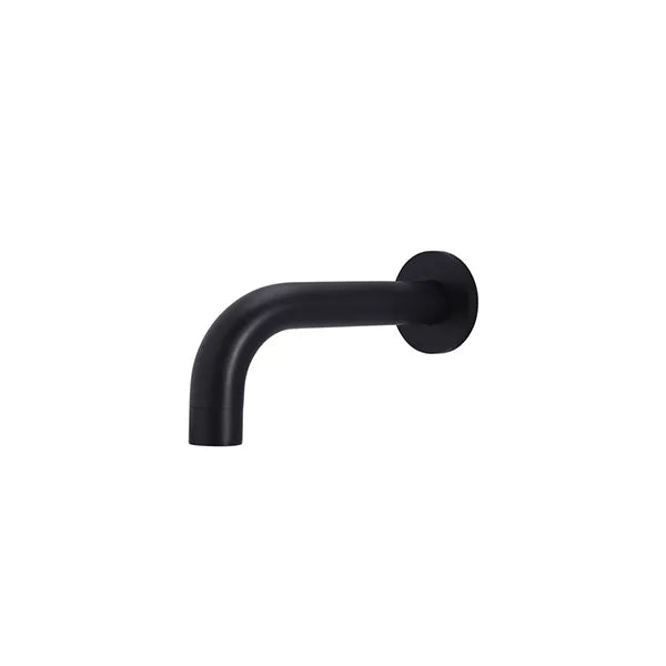 Universal - Matte Black 130mm Curved Spout