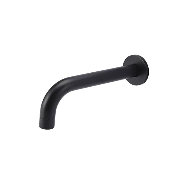 Universal - Matte Black 200mm Curved Spout