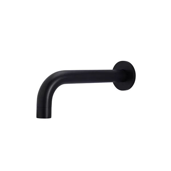 Universal - Matte Black 200mm Curved Spout