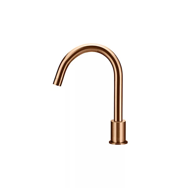 Round - Lustre Bronze Hob Mounted Swivel Spout