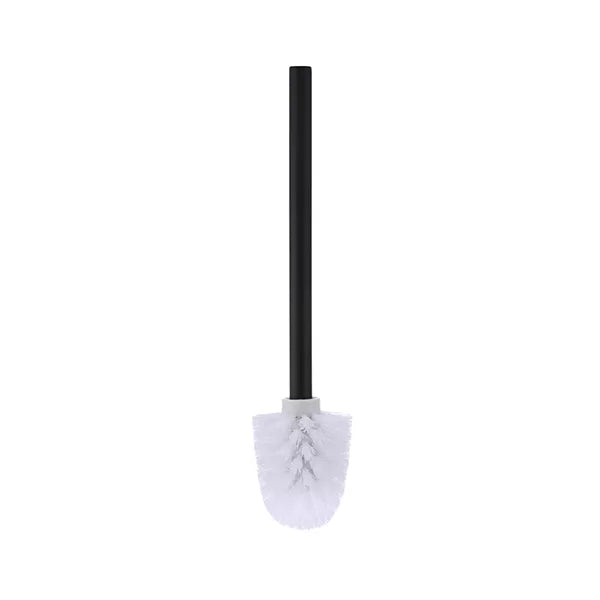 Square - Matte Black Toilet Brush and Holder