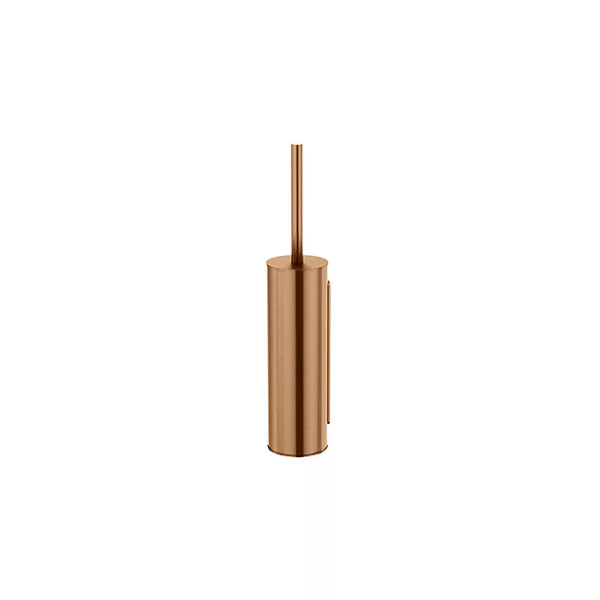 Round - Lustre Bronze Toilet Brush and Holder