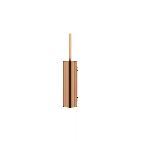 Round - Lustre Bronze Toilet Brush and Holder