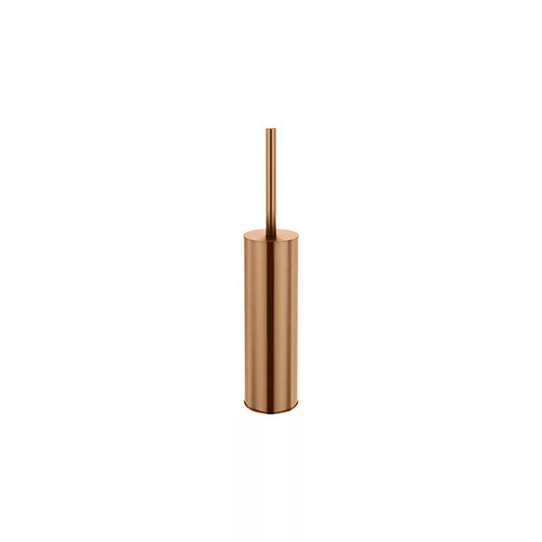Round - Lustre Bronze Toilet Brush and Holder