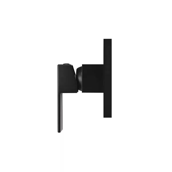 Square - Matte Black Wall Mixer