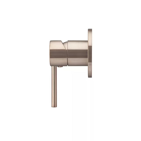 Round - Champagne Wall Mixer Finishing Kit