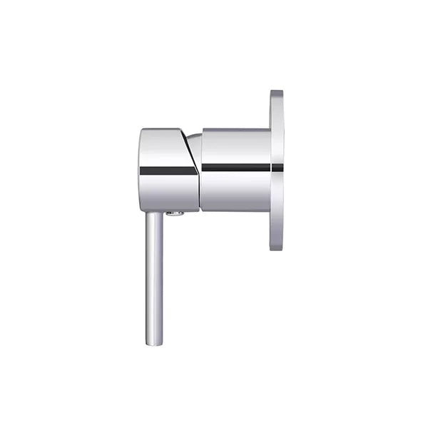 Round - Polished Chrome Wall Mixer Finishing Kit