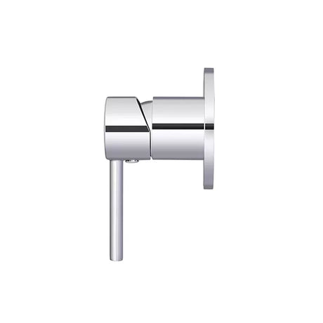 Round - Polished Chrome Wall Mixer Finishing Kit