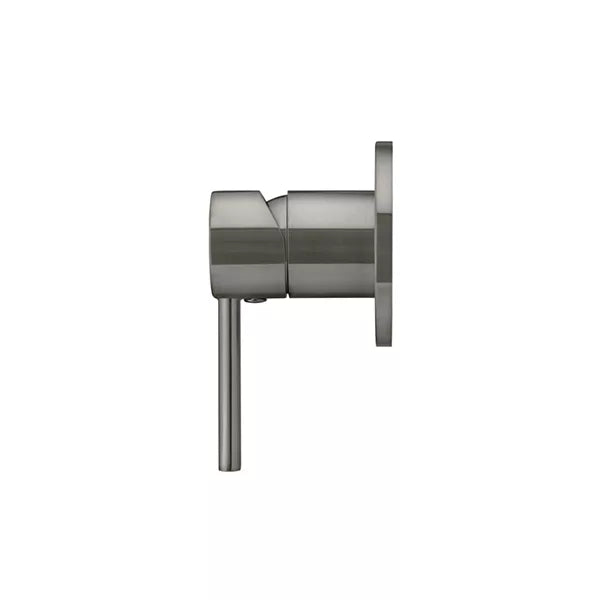 Round - Shadow Gunmetal Wall Mixer Finishing Kit