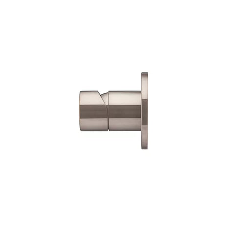 Round - Champagne Wall Mixer Finishing Kit w Pinless Handle