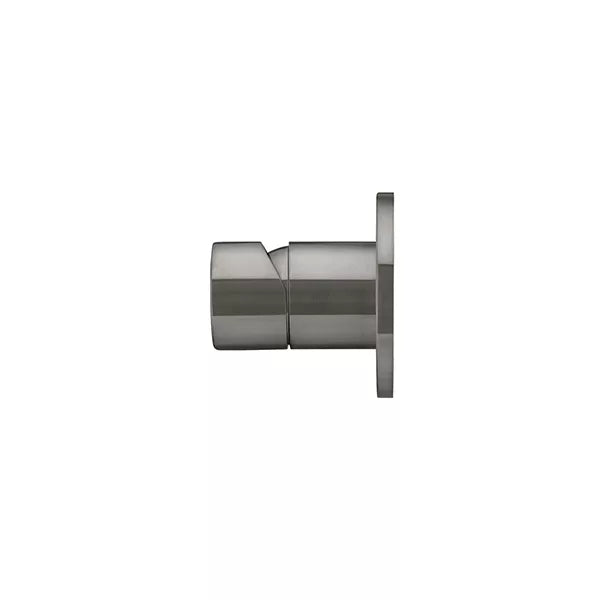 Round - Shadow Gunmetal Wall Mixer Finishing Kit w Pinless Handle