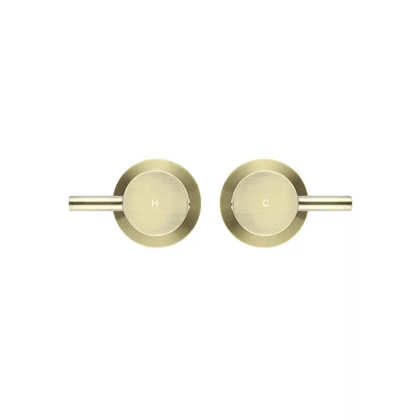 Round - Tiger Bronze Quarter Turn Wall Top Assemblies