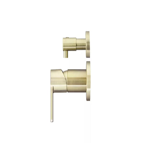 Round - Tiger Bronze Wall Mixer w Diverter Finishing Kit w Paddle Handle