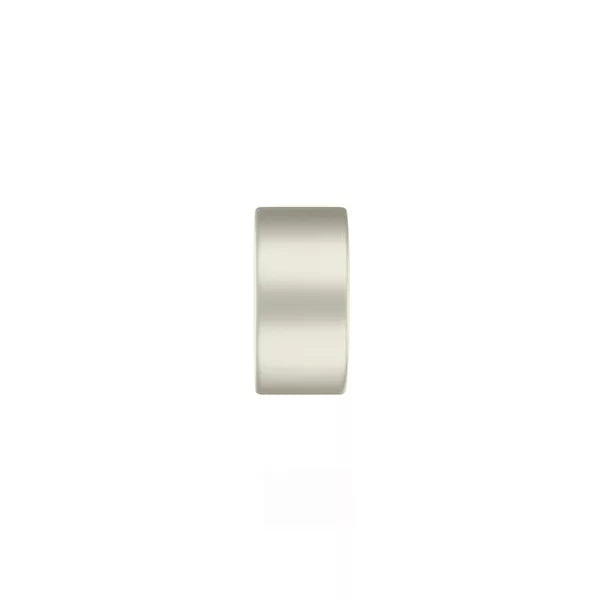 Circular - Brushed Nickel Quarter Turn Wall Taps