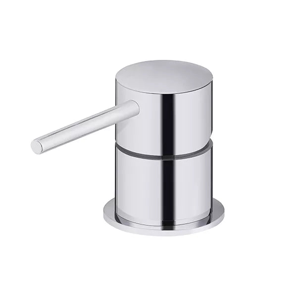 Round - Polished Chrome Deck Mounted Mixer