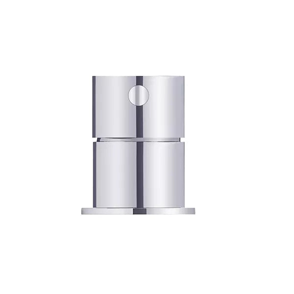 Round - Polished Chrome Deck Mounted Mixer