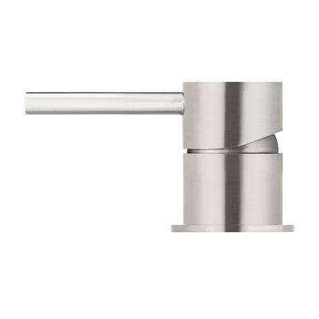 Round - Brushed Nickel Deck Mounted Mixer