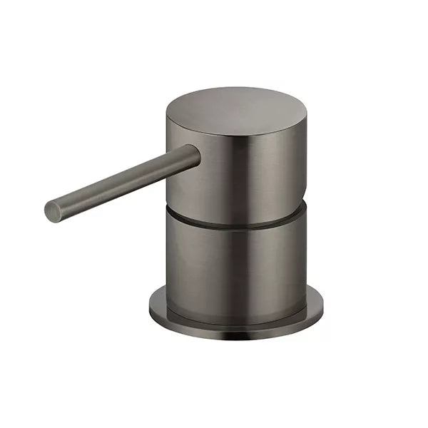 Round - Shadow Gunmetal Deck Mounted Mixer