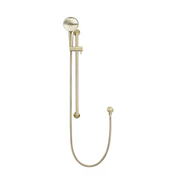 Round - Tiger Bronze Three Function Hand Shower on Sliding Rail