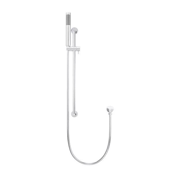 Round - Polished Chrome Hand Shower on Sliding Rail