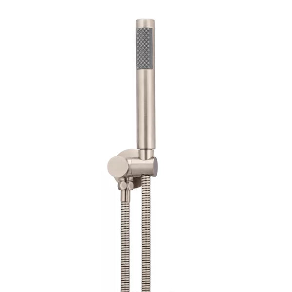 Round - Champagne Three Function Hand Shower on Swivel Bracket