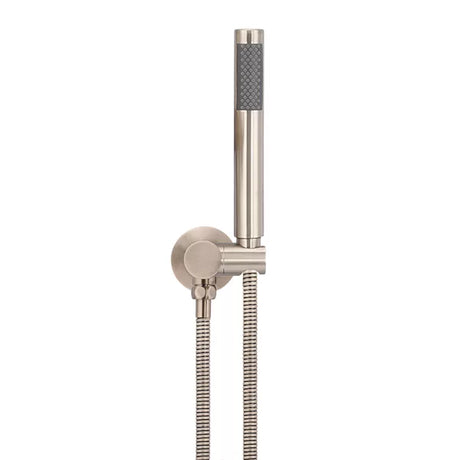 Round - Champagne Three Function Hand Shower on Swivel Bracket